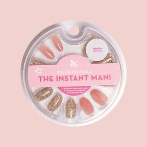 Olive-and-June Glitter Accent - Press-On | Medium | Oval